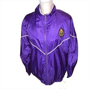 Vintage Crossroads Purple Windbreaker Size L